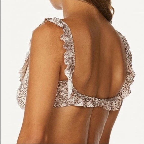 NWT Radio Fiji Rattler Bali Ruffle Bikini Top M - Picture 3 of 12